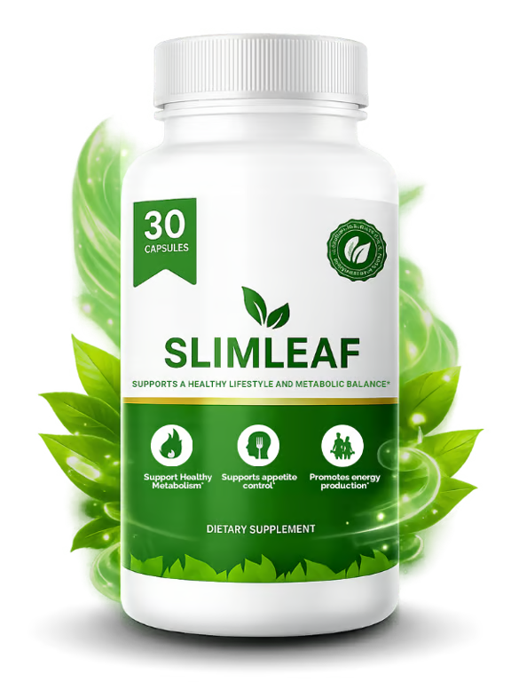 SlimLeaf Dietary Supplement Bottle